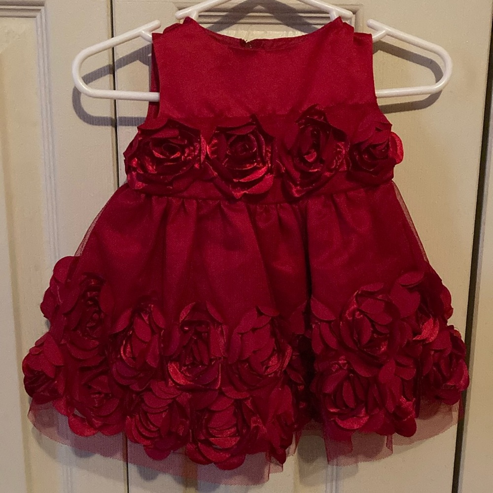 Holiday Editions brand Dress - 0-3 months with diaper cover